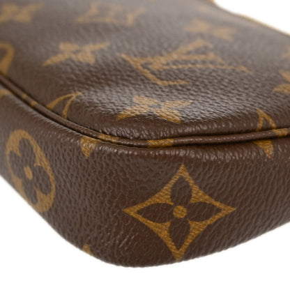 Louis Vuitton Monogram Mini Pochette Accessoires Handbag M58009