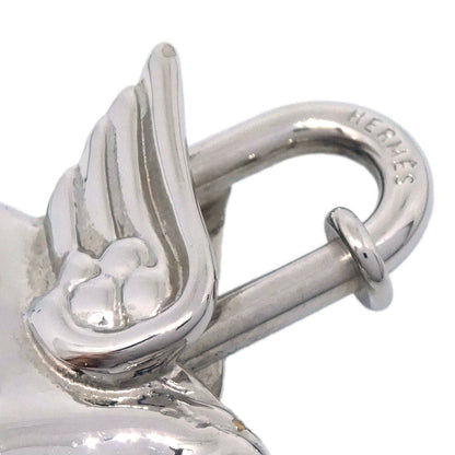 Hermes 1993 Le Cheval Pegasus Cadena Silver Small Good
