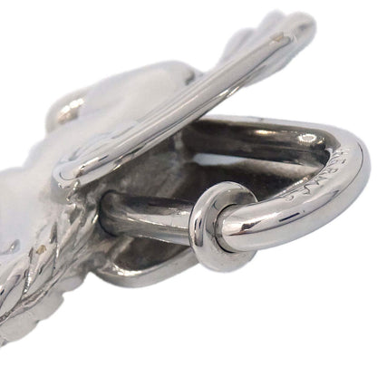 Hermes 1993 Le Cheval Pegasus Cadena Silver Small Good