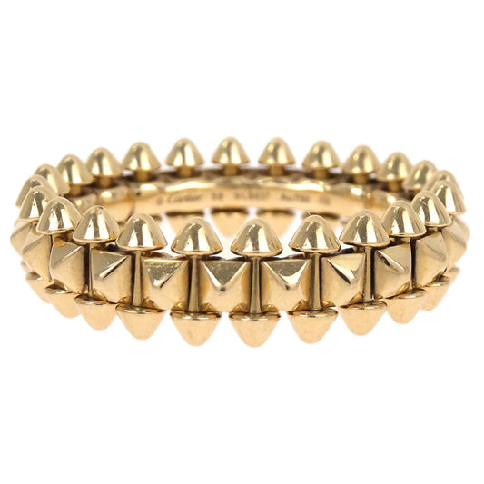 Cartier Clash Ring NLB637 Au750 Gold #58 #57 Jewelry
