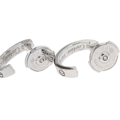 Cartier Pierced Earrings Love Au750 Jewelry