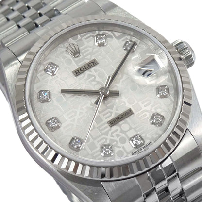 Rolex Datejust Ref.78274G 31mm Watch SS Diamond Self-winding
