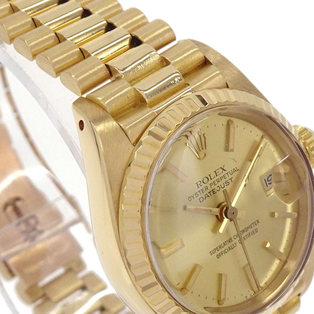 Rolex Oyster Perpetual Datejust Ref.6917 26mm Watch 18KYG Self-winding