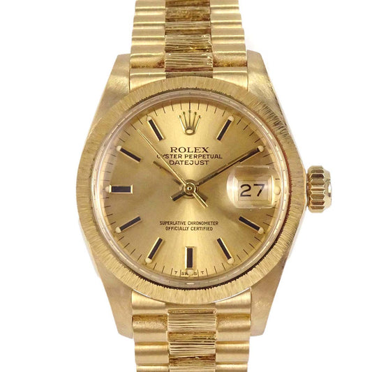 Rolex Oyster Perpetual Datejust Ref.6927 26mm Watch 18KYG Self-winding