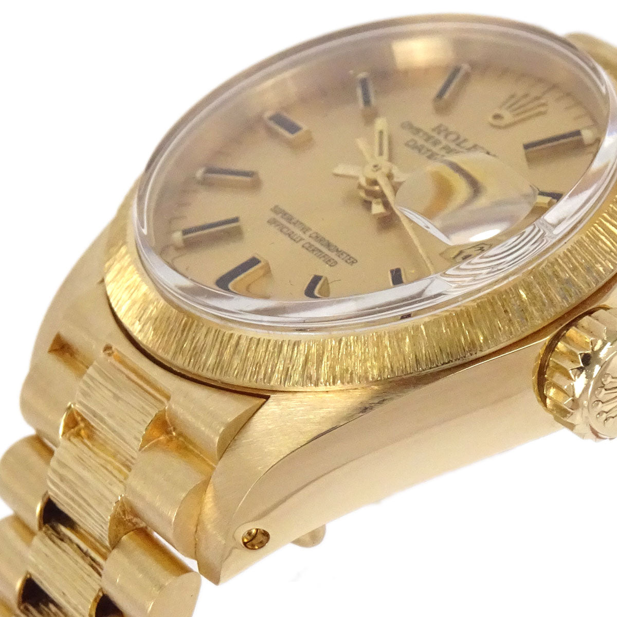 Rolex Oyster Perpetual Datejust Ref.6927 26mm Watch 18KYG Self-winding