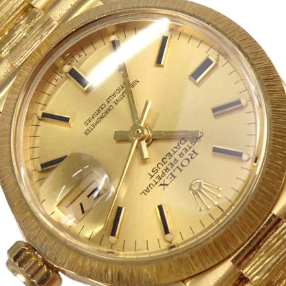 Rolex Oyster Perpetual Datejust Ref.6927 26mm Watch 18KYG Self-winding
