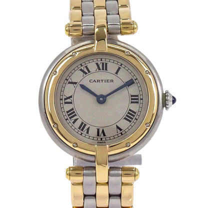Cartier Panthere Vendome SM 3-Row 24mm Ref.1057920 Quartz Watch 18KYG SS