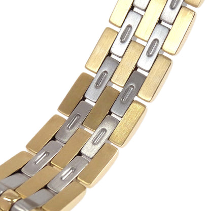 Cartier Panthere Vendome SM 3-Row 24mm Ref.1057920 Quartz Watch 18KYG SS
