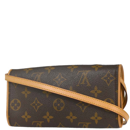 Louis Vuitton Monogram Pochette Twin PM Shoulder Bag M51854