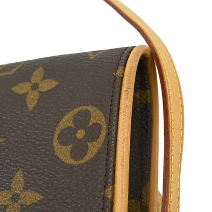 Louis Vuitton Monogram Pochette Twin PM Shoulder Bag M51854