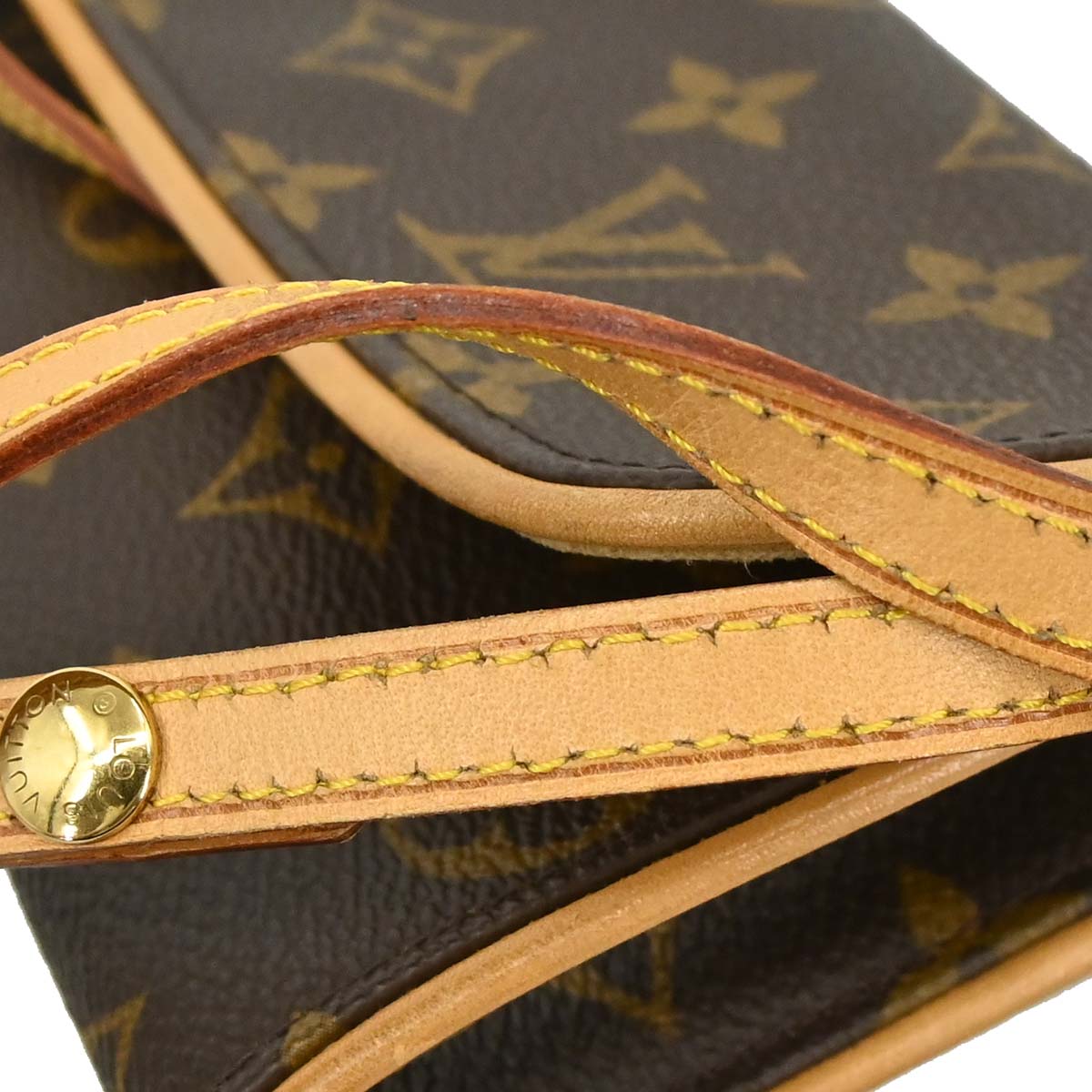 Louis Vuitton Monogram Pochette Twin PM Shoulder Bag M51854