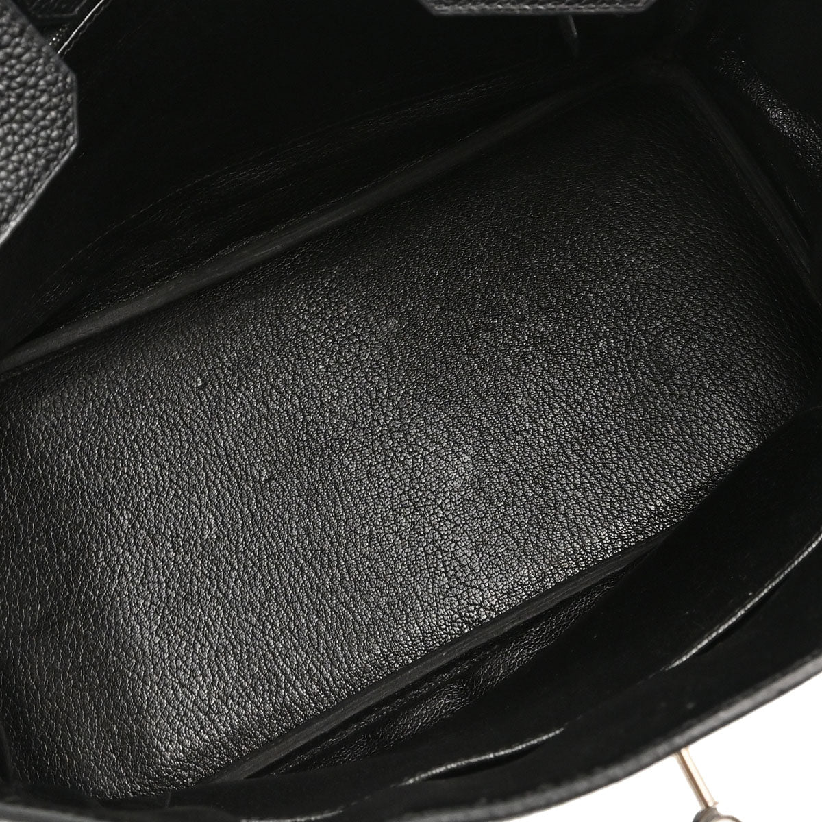 Hermes Black Taurillon Clemence Birkin 30 Handbag