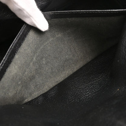 Hermes Black Taurillon Clemence Birkin 30 Handbag