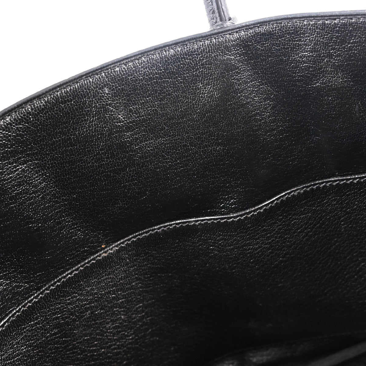 Hermes Black Taurillon Clemence Birkin 30 Handbag
