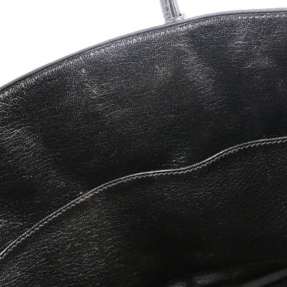 Hermes Black Taurillon Clemence Birkin 30 Handbag
