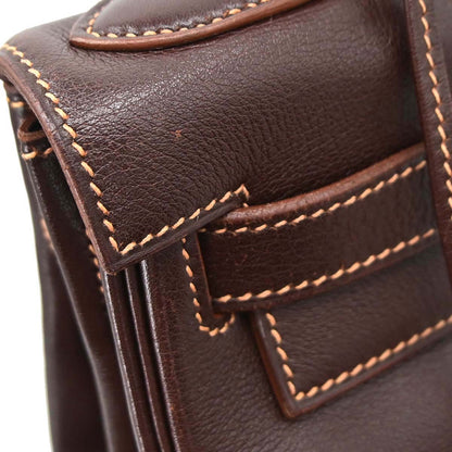 Hermes Havane Gulliver Kelly 28 Retourne 2way Shoulder Handbag