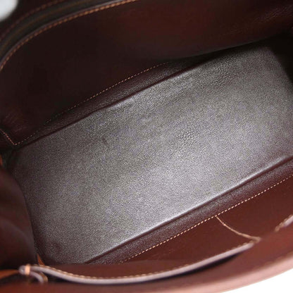 Hermes Havane Gulliver Kelly 28 Retourne 2way Shoulder Handbag