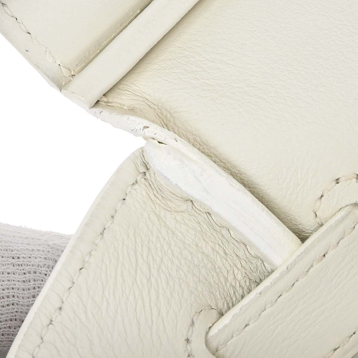 Hermes White Swift Birkin 30 Handbag