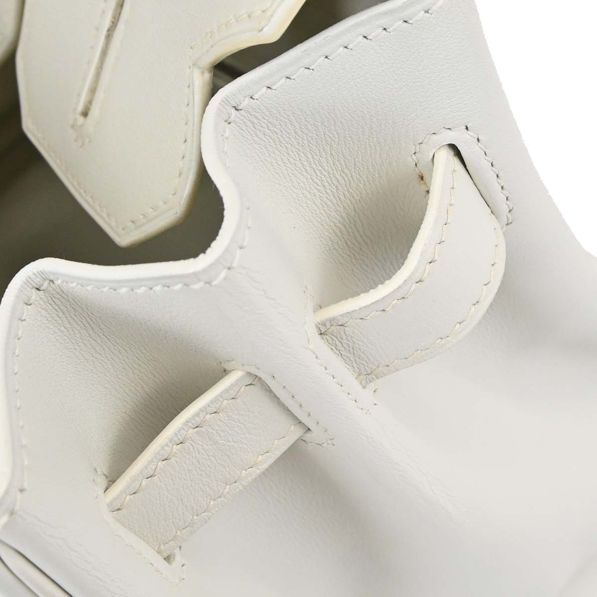 Hermes White Swift Birkin 30 Handbag