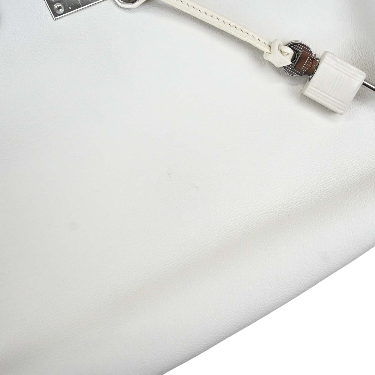 Hermes White Swift Birkin 30 Handbag