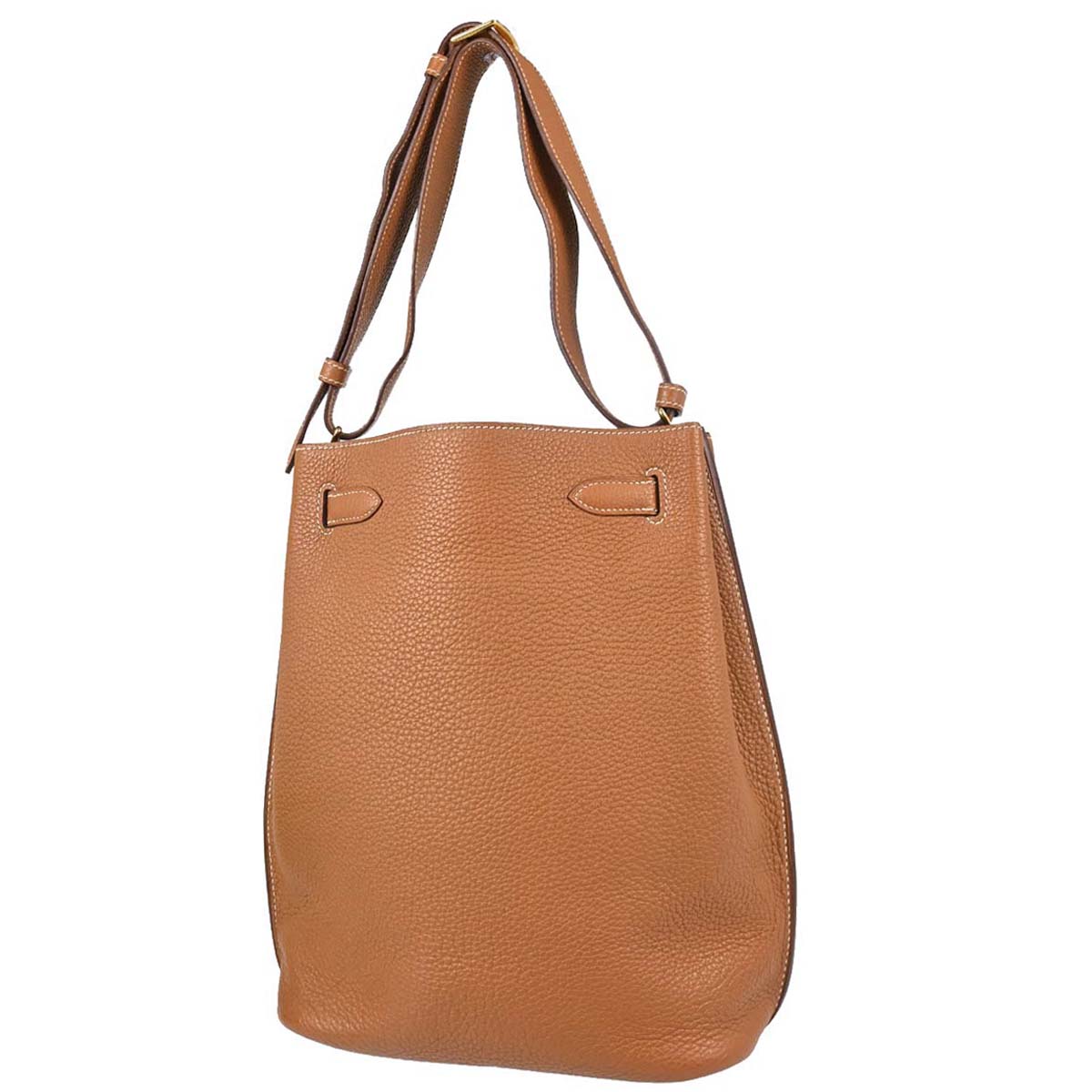 Hermes Gold Togo So Kelly 22 Shoulder Bag