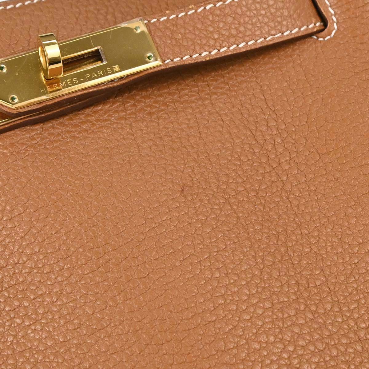 Hermes Gold Togo So Kelly 22 Shoulder Bag