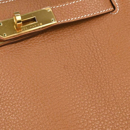 Hermes Gold Togo So Kelly 22 Shoulder Bag