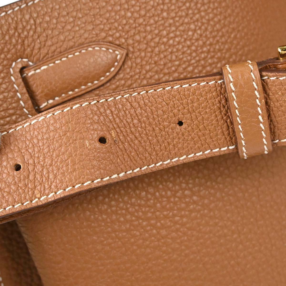 Hermes Gold Togo So Kelly 22 Shoulder Bag