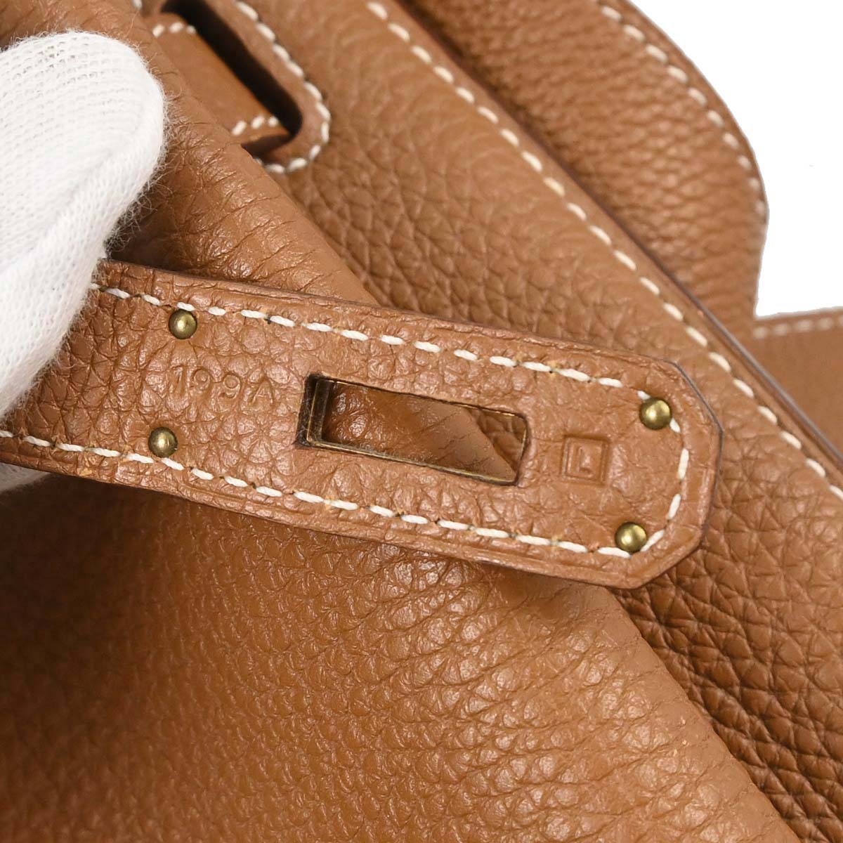 Hermes Gold Togo So Kelly 22 Shoulder Bag