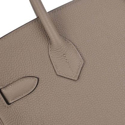 Hermes Gris Asphalt Togo Birkin 30 Handbag