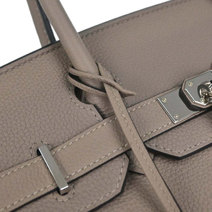 Hermes Gris Asphalt Togo Birkin 30 Handbag