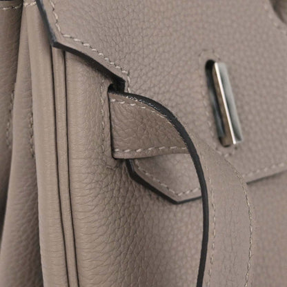 Hermes Gris Asphalt Togo Birkin 30 Handbag