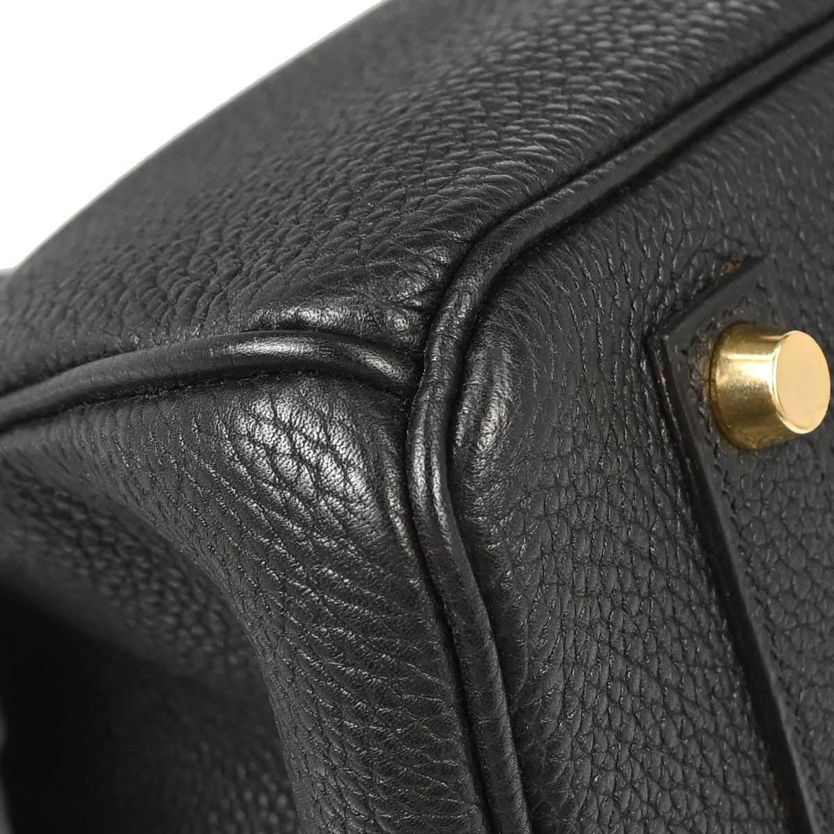 Hermes Black Togo Birkin 35 Handbag