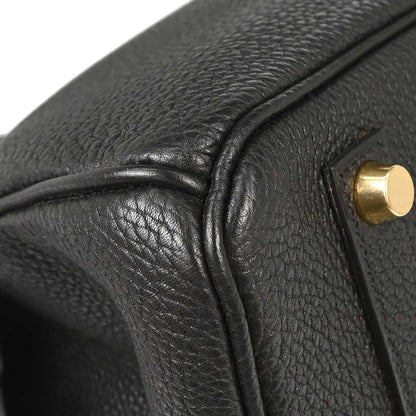 Hermes Black Togo Birkin 35 Handbag