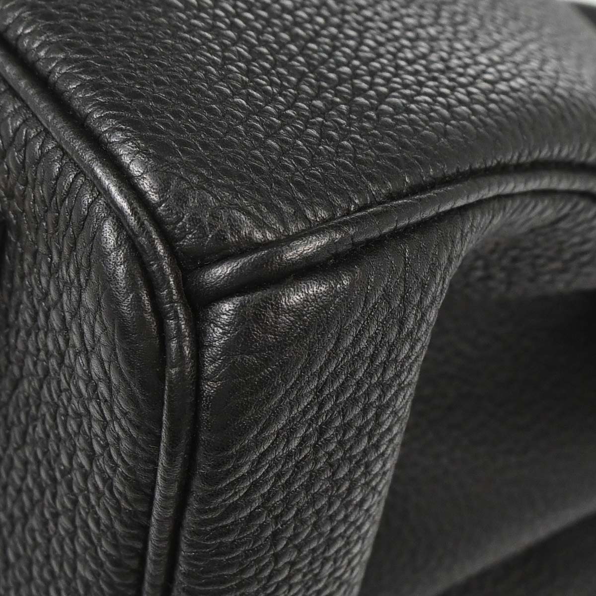 Hermes Black Togo Birkin 35 Handbag