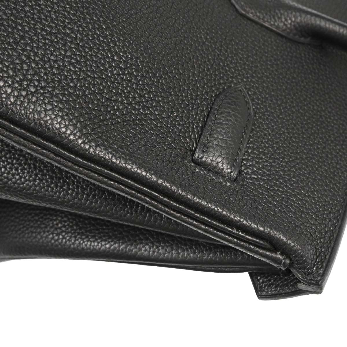 Hermes Black Togo Birkin 35 Handbag