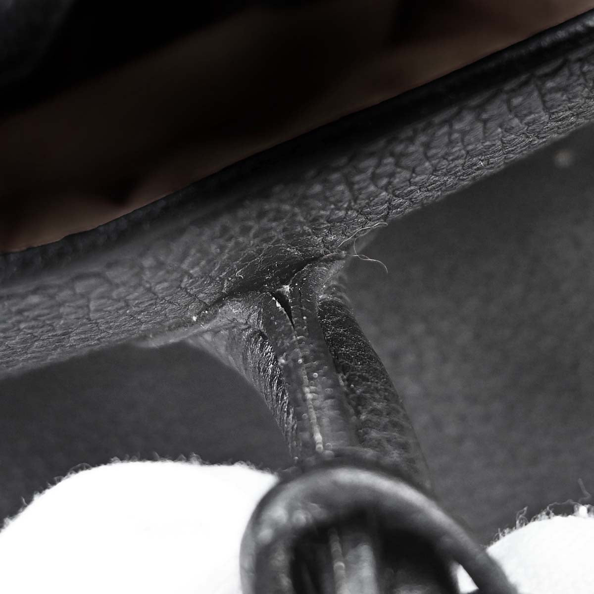 Hermes Black Togo Birkin 35 Handbag