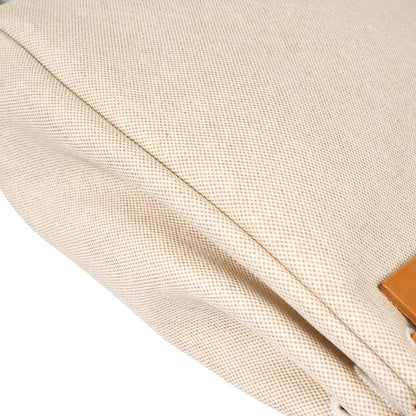 Hermes Beige Brown Toile H Herbag a Dos 2 in 1 Backpack