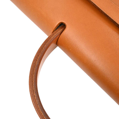 Hermes Beige Brown Toile H Herbag a Dos 2 in 1 Backpack