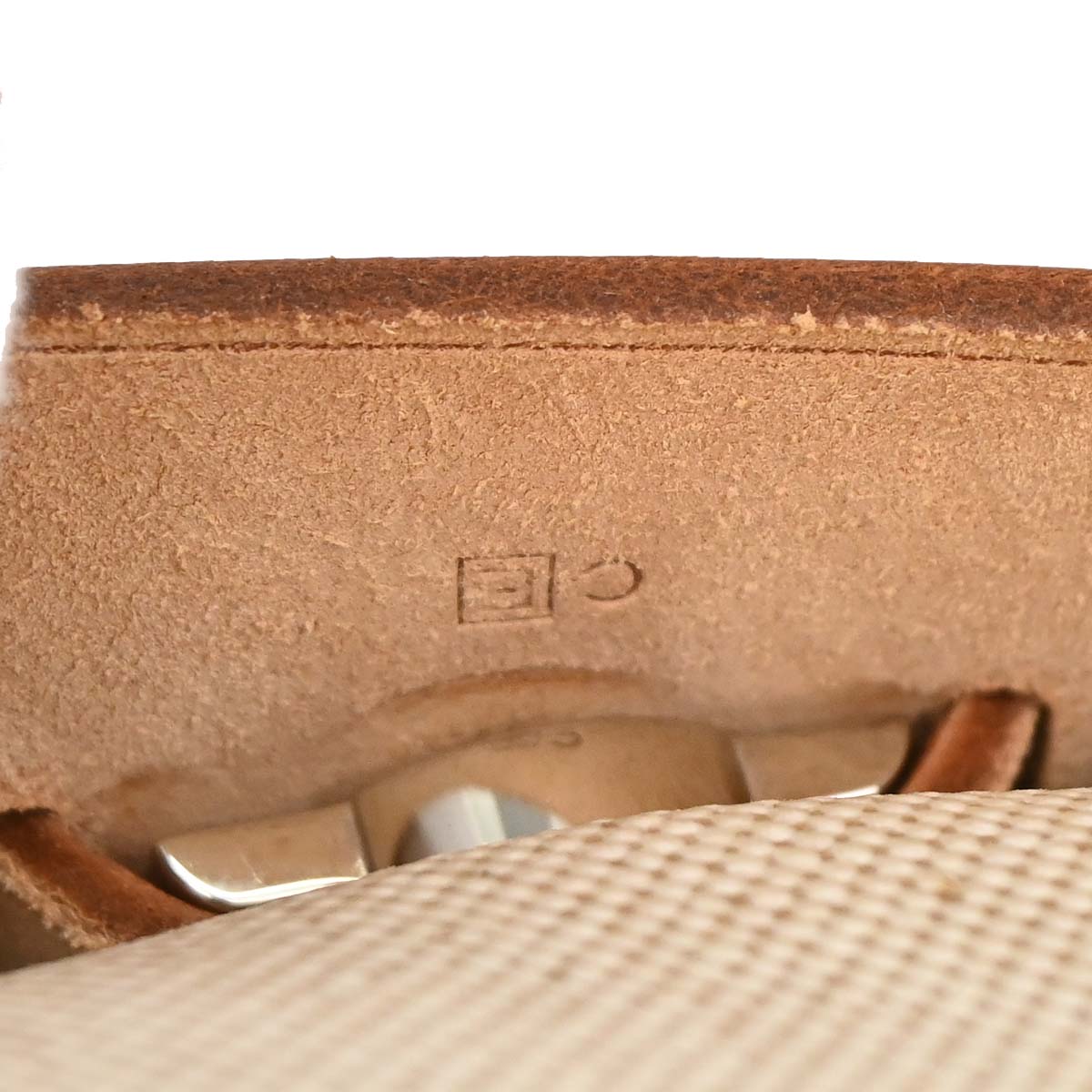 Hermes Beige Brown Toile H Herbag a Dos 2 in 1 Backpack