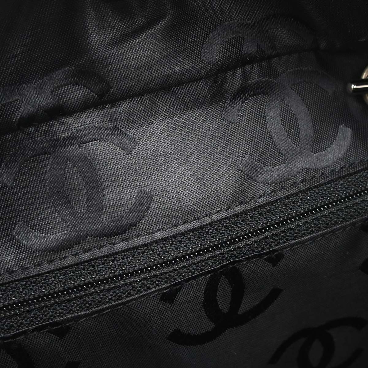 Chanel Beige Calfskin Cambon Ligne Reporter Bag Handbag