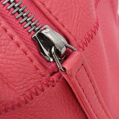 Chanel Red Caviar Choco Bar Wild Stitch Handbag