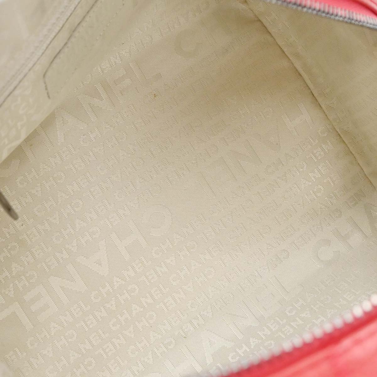 Chanel Red Caviar Choco Bar Wild Stitch Handbag