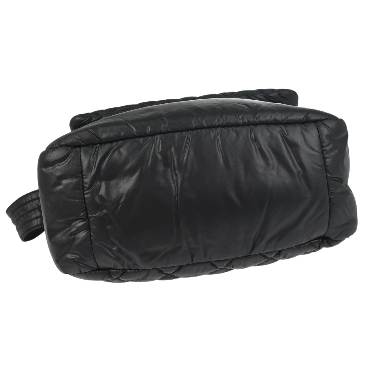 Chanel Black Quilted Nylon Coco Cocoon Messenger Shoulder Bag