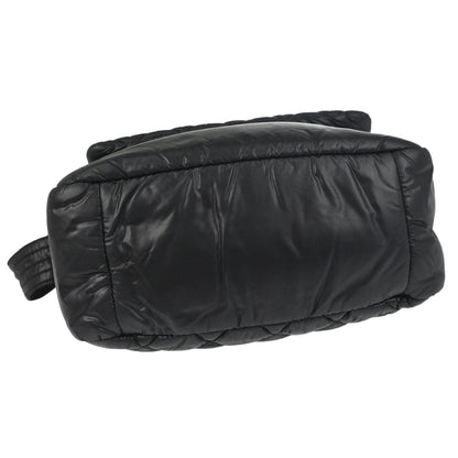 Chanel Black Quilted Nylon Coco Cocoon Messenger Shoulder Bag