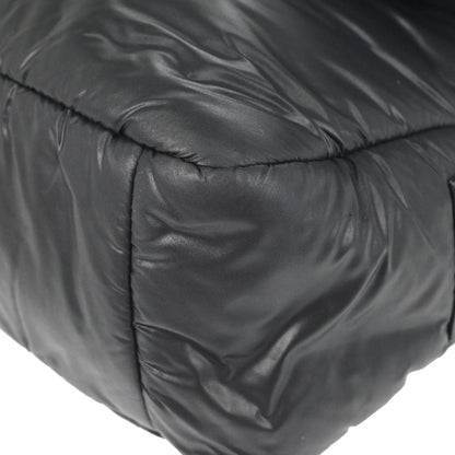 Chanel Black Quilted Nylon Coco Cocoon Messenger Shoulder Bag