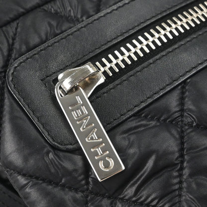 Chanel Black Quilted Nylon Coco Cocoon Messenger Shoulder Bag