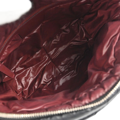 Chanel Black Quilted Nylon Coco Cocoon Messenger Shoulder Bag