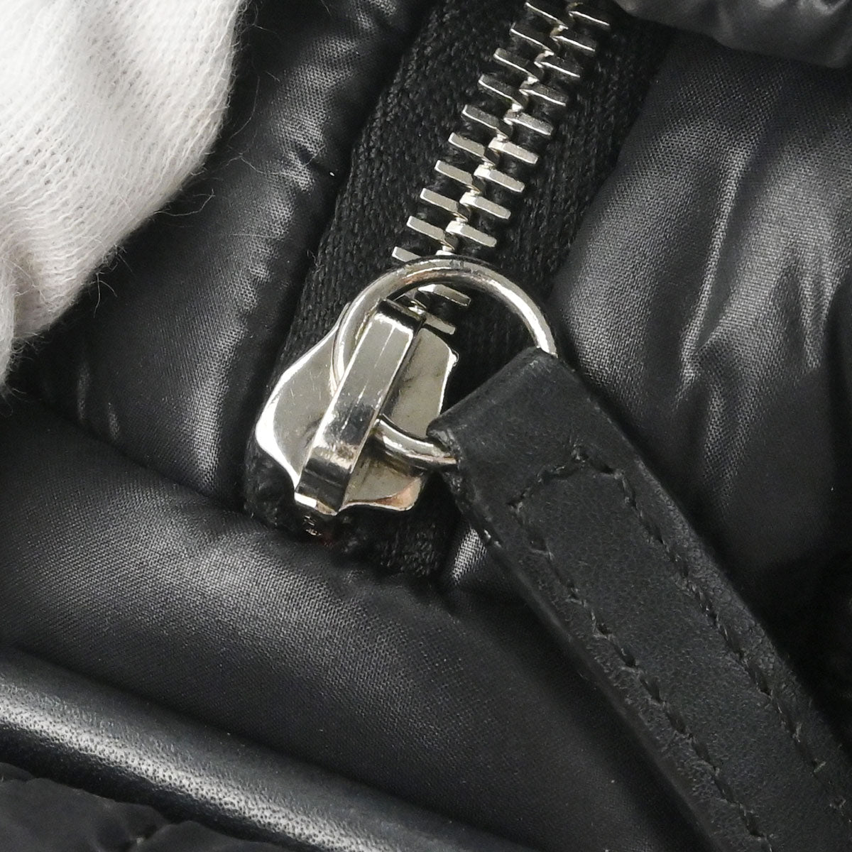 Chanel Black Quilted Nylon Coco Cocoon Messenger Shoulder Bag