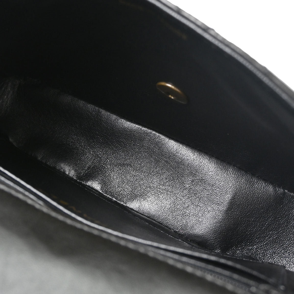 Chanel Black Lambskin Single Flap Shoulder Bag